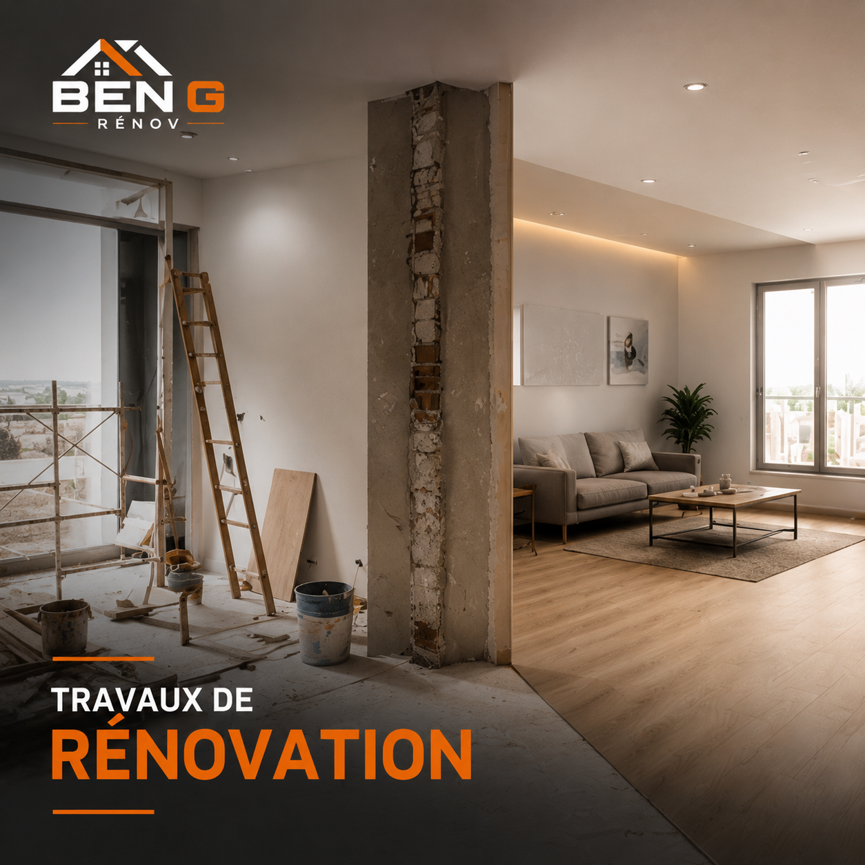 Travaux de rénovation